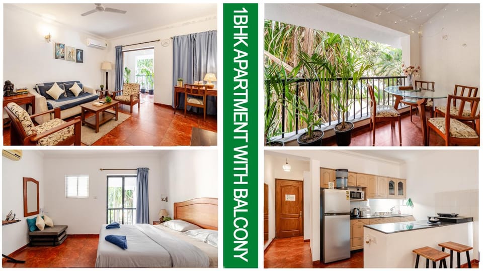 Living room, Bedroom, kitchen