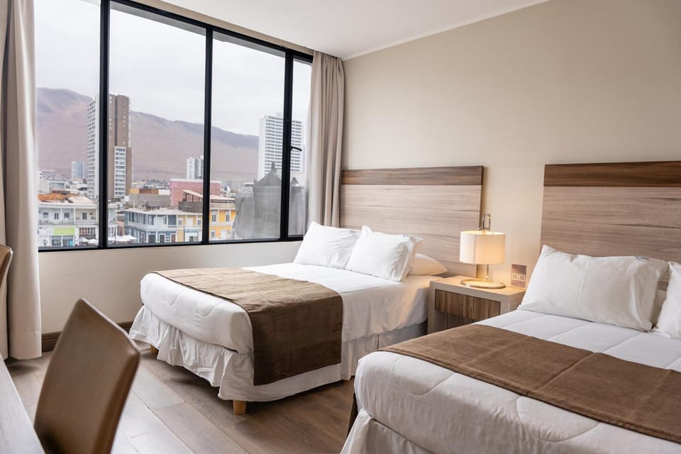 Bed, Photo of the whole room, Bedroom, Mountain view