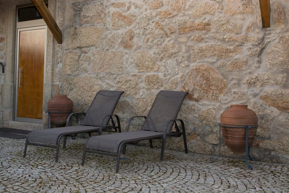 Patio, Day, Inner courtyard view, sunbed