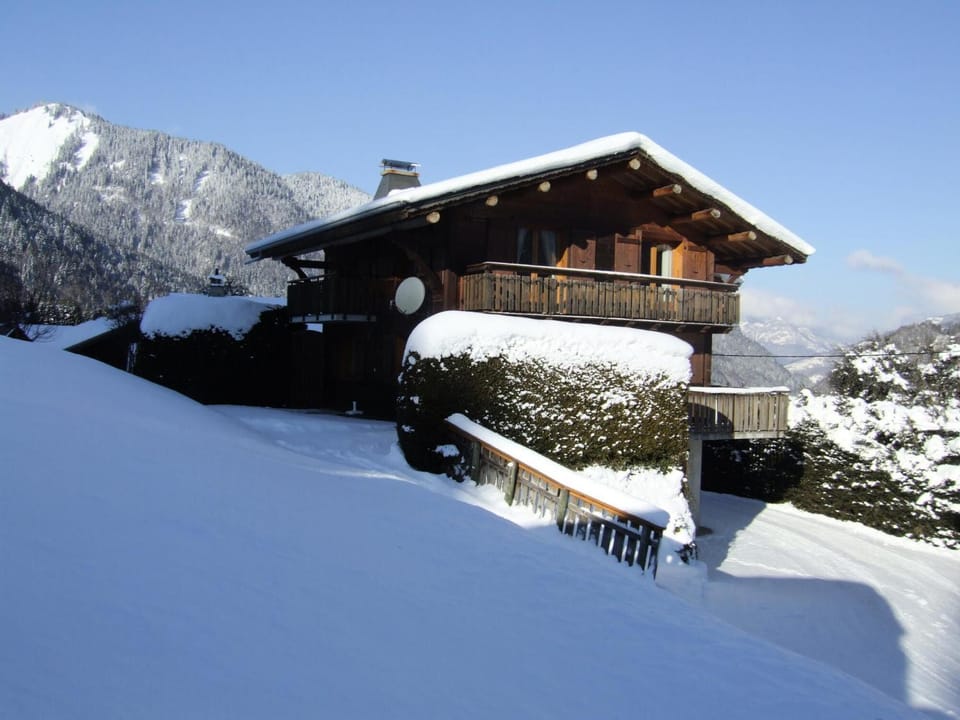 Winter, Skiing, Mountain view