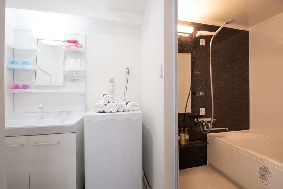 Bathroom, washing machine