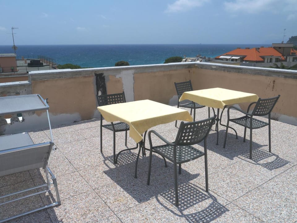 Patio, Day, Balcony/Terrace, Sea view