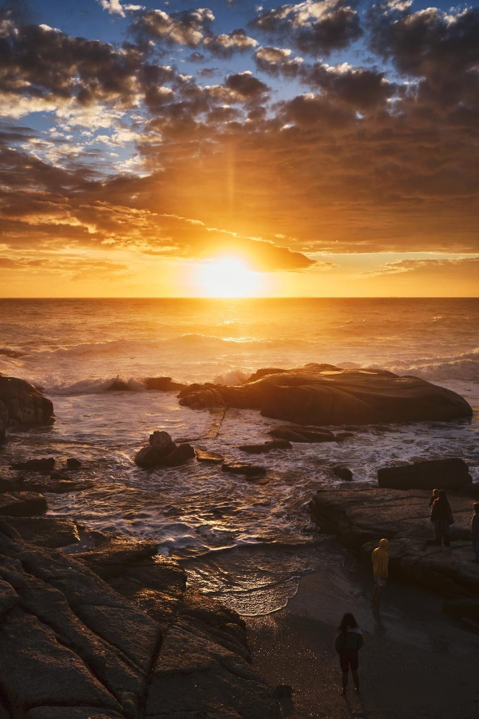 Natural landscape, Beach, Sunset