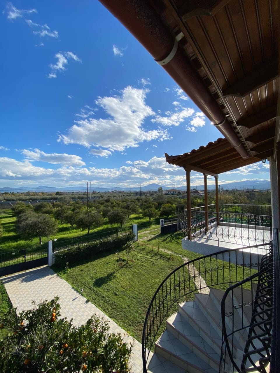 Natural landscape, Garden, Balcony/Terrace, Garden view