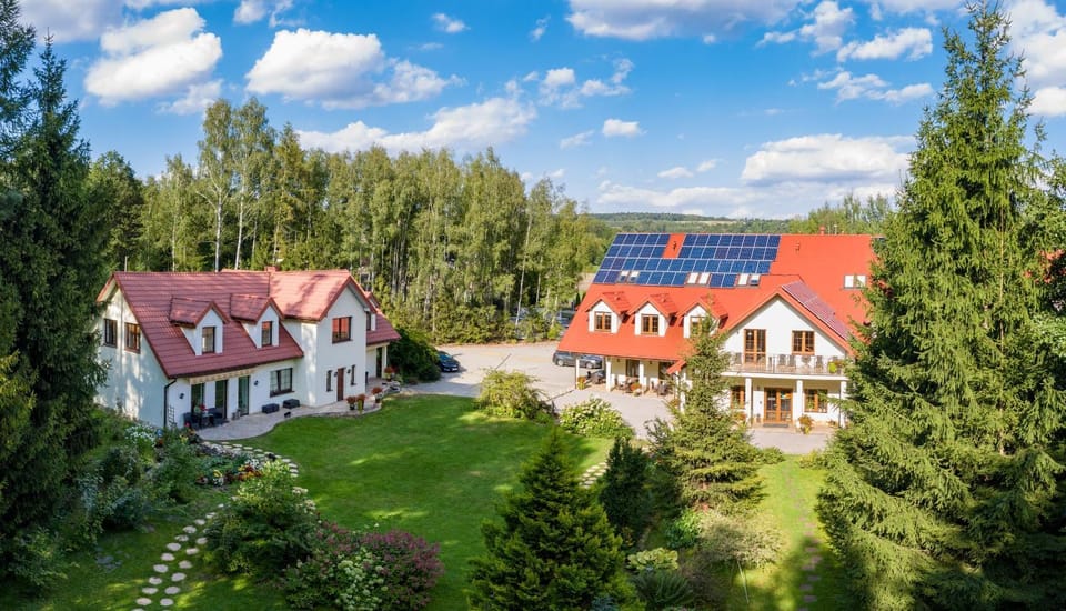 Property building, Garden view