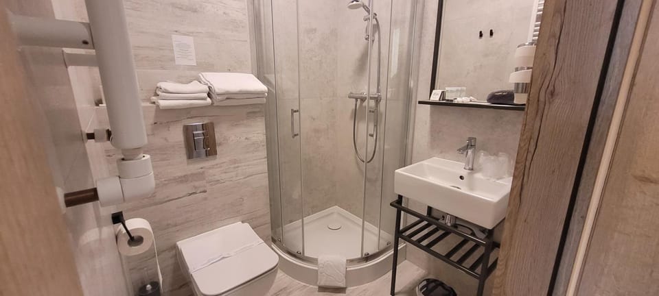 Shower, Toilet, Bathroom, towels