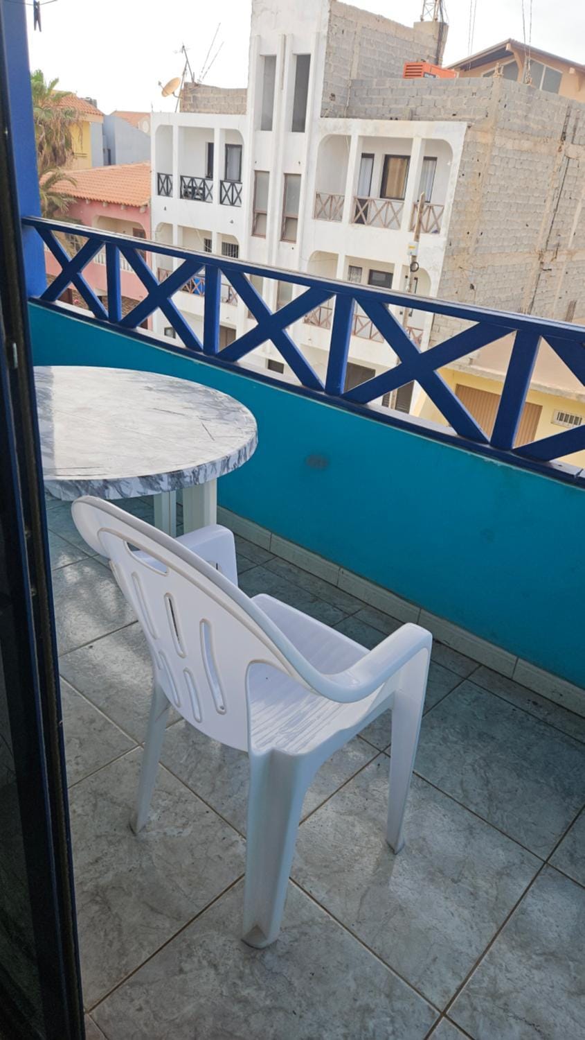 Casa Azul Apt Two Rua da Morna up from Mercado Municipal 4111 Apartment in Santa Maria