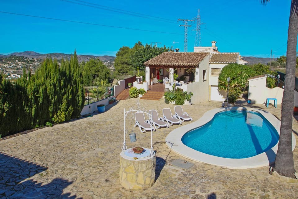 El Ventorrillo - holiday home with stunning views and private pool in Benissa Villa in Marina Alta