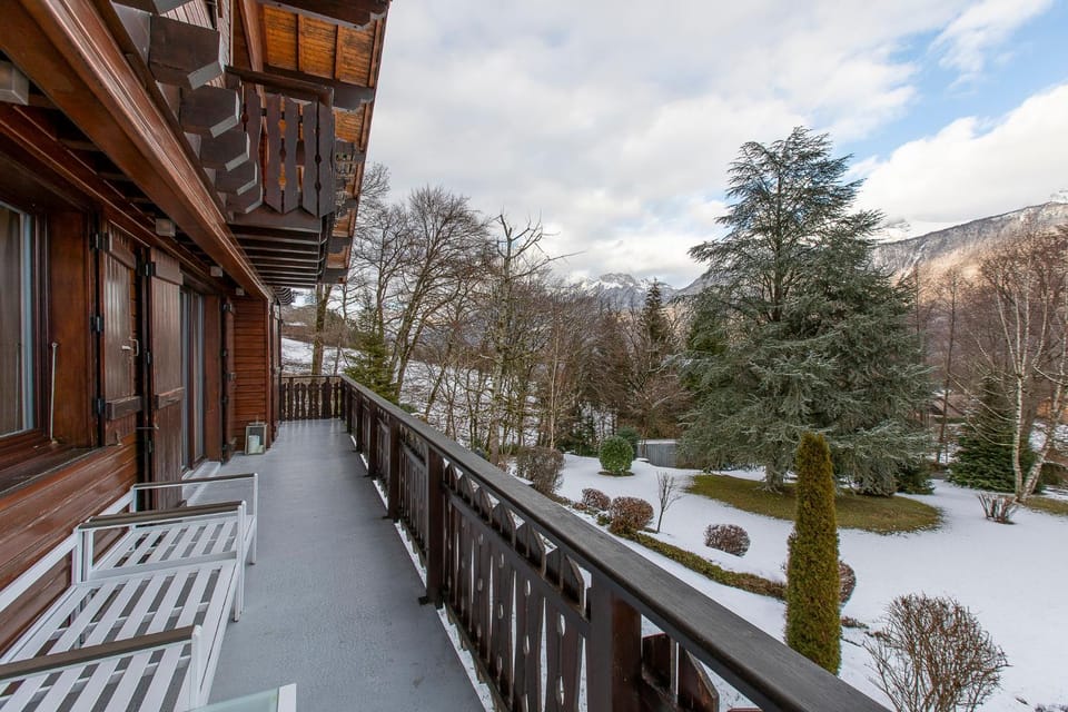 Winter, View (from property/room), Balcony/Terrace, Mountain view