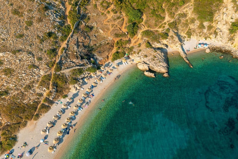 Bird's eye view, Summer, Beach, Sea view