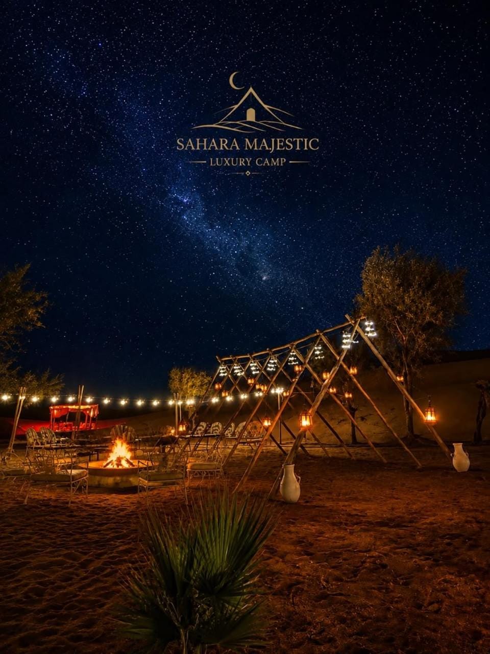 Sahara Majestic Luxury Camp Hotel in Morocco