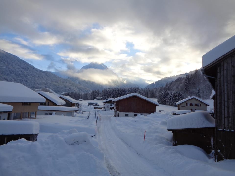 Winter, Mountain view