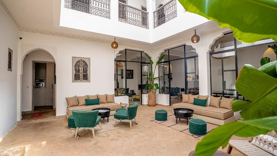 Property building, Patio