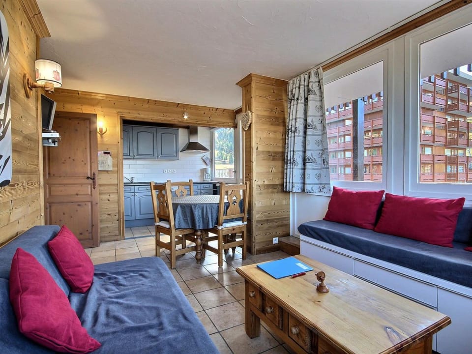 Charmant 3 pièces rénové, au pied des pistes pour 6 pers. - FR-1-455-136 Apartment in Mâcot-la-Plagne