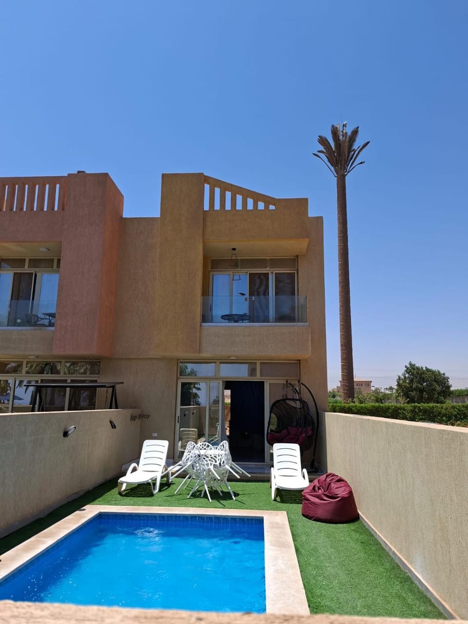 VIP Royal Private Pool villa Porto South for families Chalet in Egypt