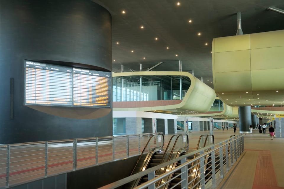 Seating area, City view