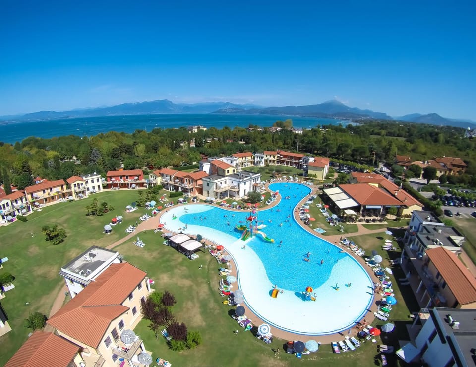 Bird's eye view, Garden, Lake view, Swimming pool