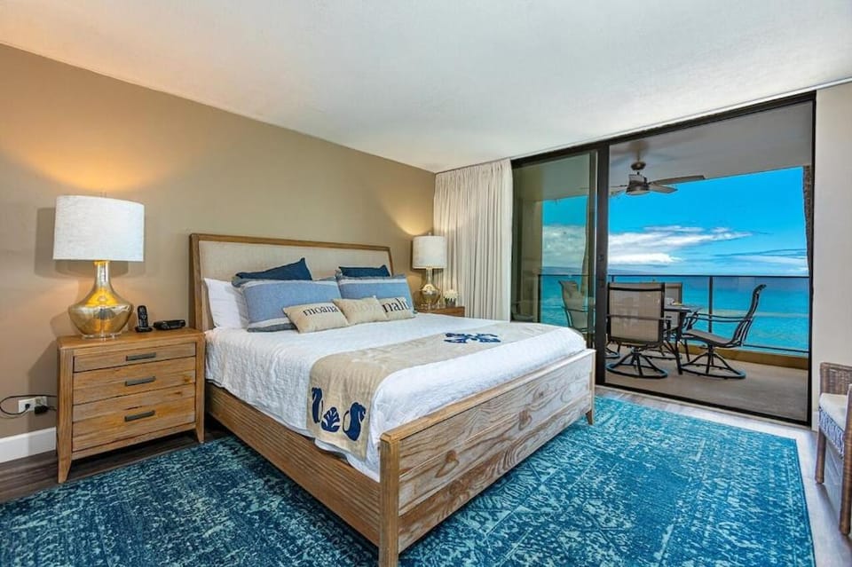 Bedroom, Sea view