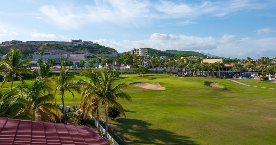 Natural landscape, Golfcourse, Mountain view