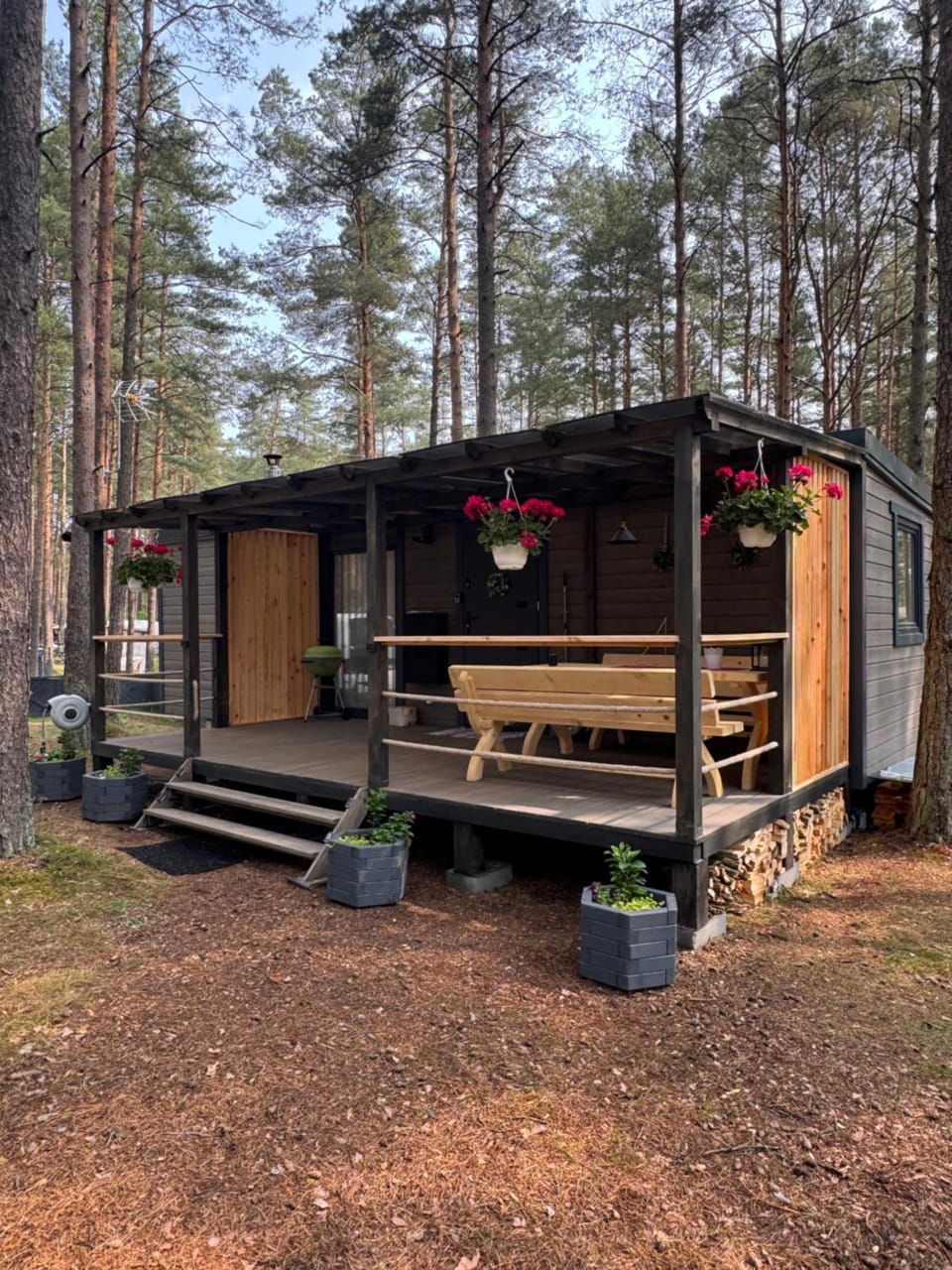 Domek Borsk Nature lodge in Pomeranian Voivodeship