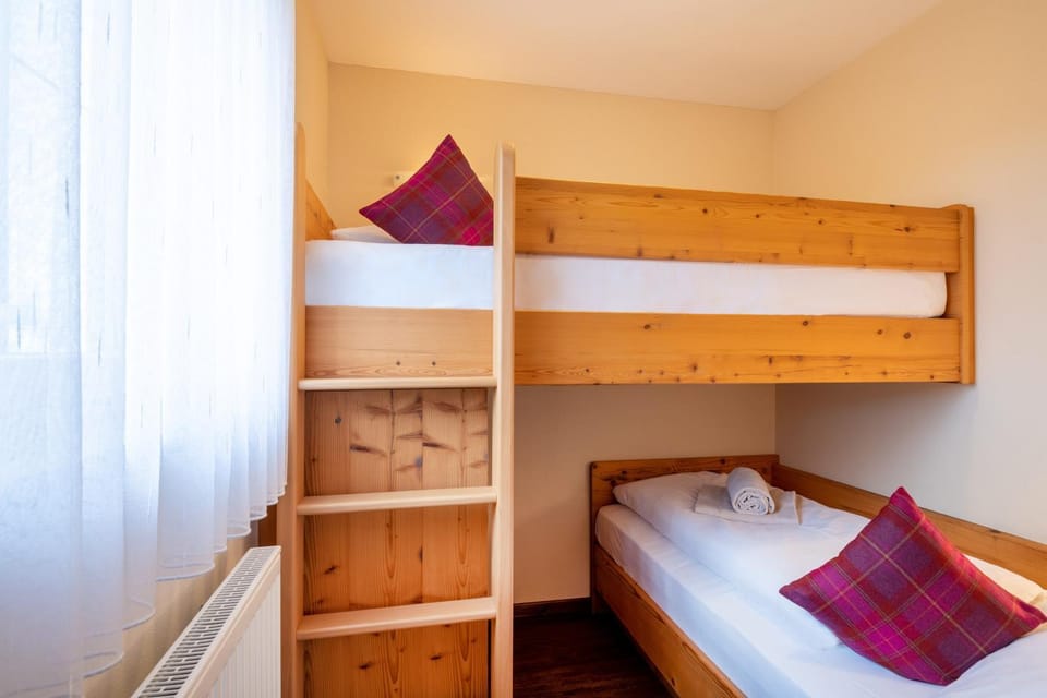 Photo of the whole room, bunk bed