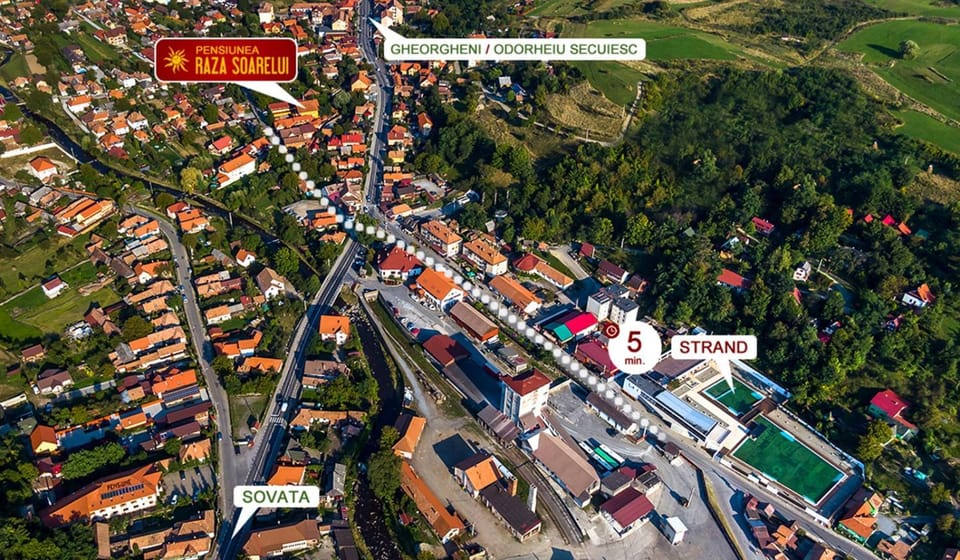 Raza Soarelui Pension Bed and Breakfast in Romania