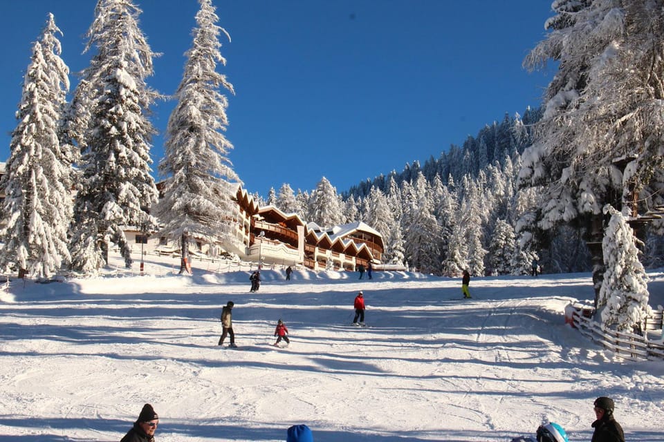 Winter, Skiing