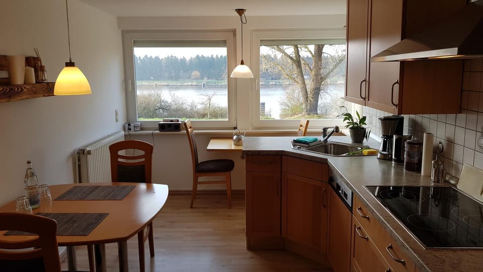Kitchen or kitchenette, Dining area