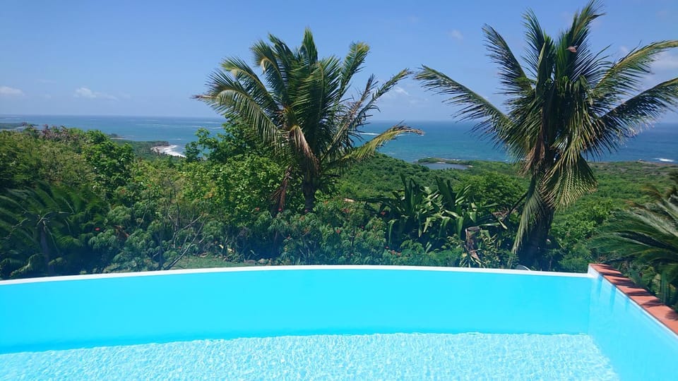 Natural landscape, Pool view, Sea view, Swimming pool