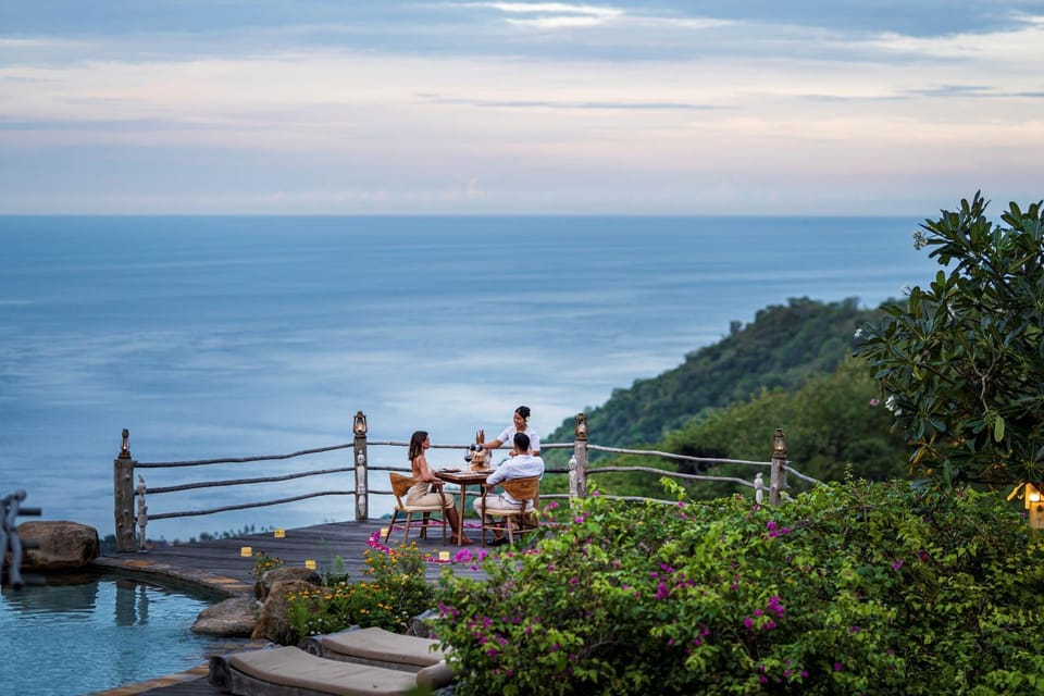 Sea view, Dinner