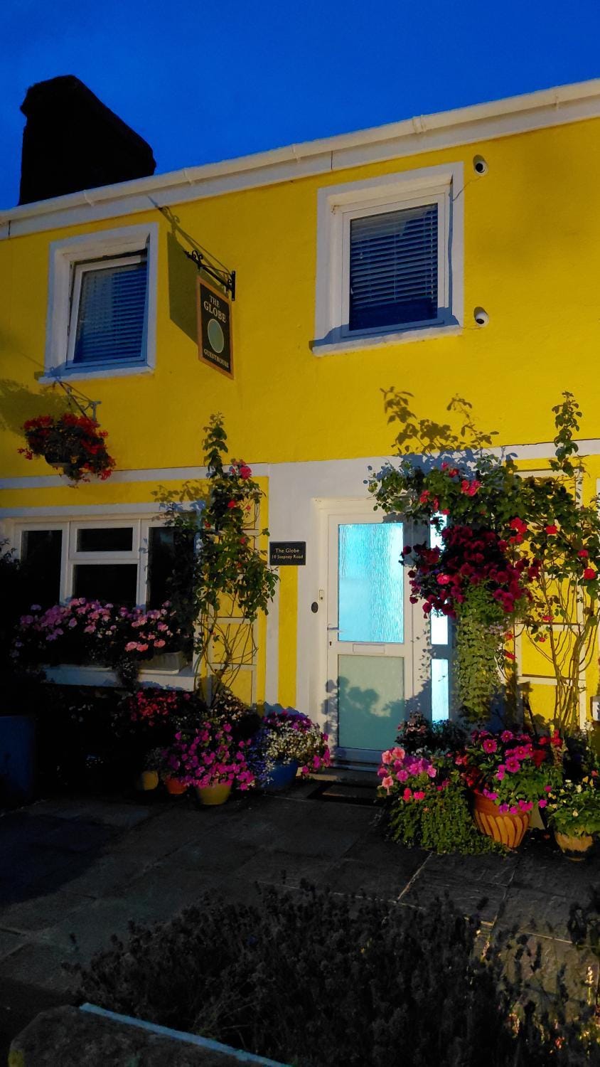 Night, Garden, Garden view