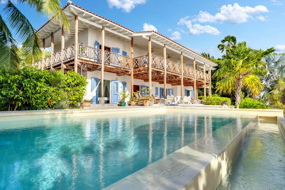Property building, Spring, Day, Garden view, Pool view, Swimming pool