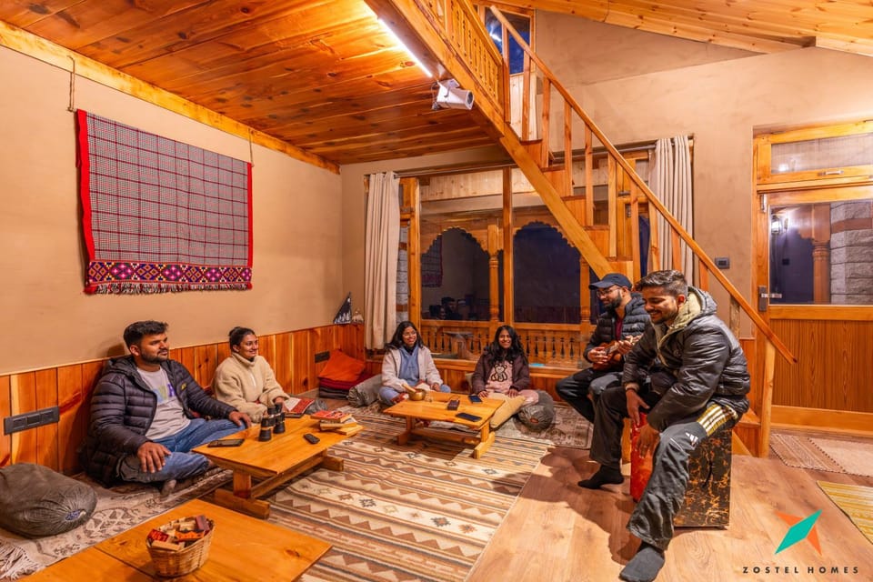 Seating area, group of guests
