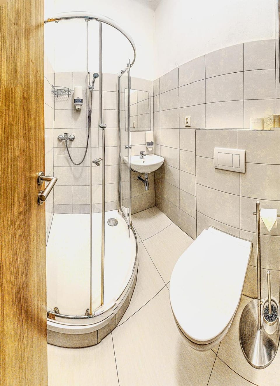 Bathroom, towels