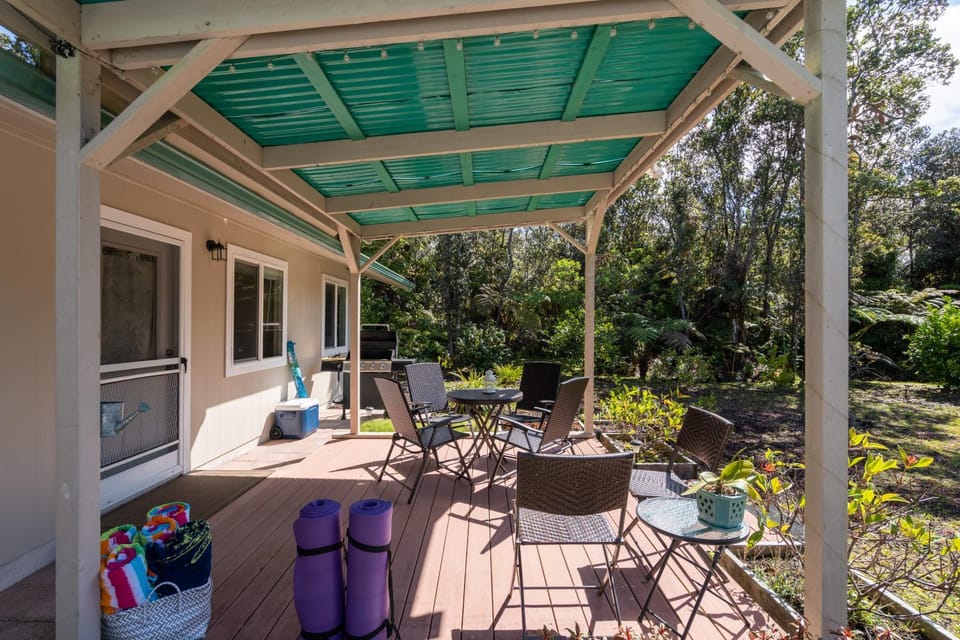 Patio, BBQ facilities