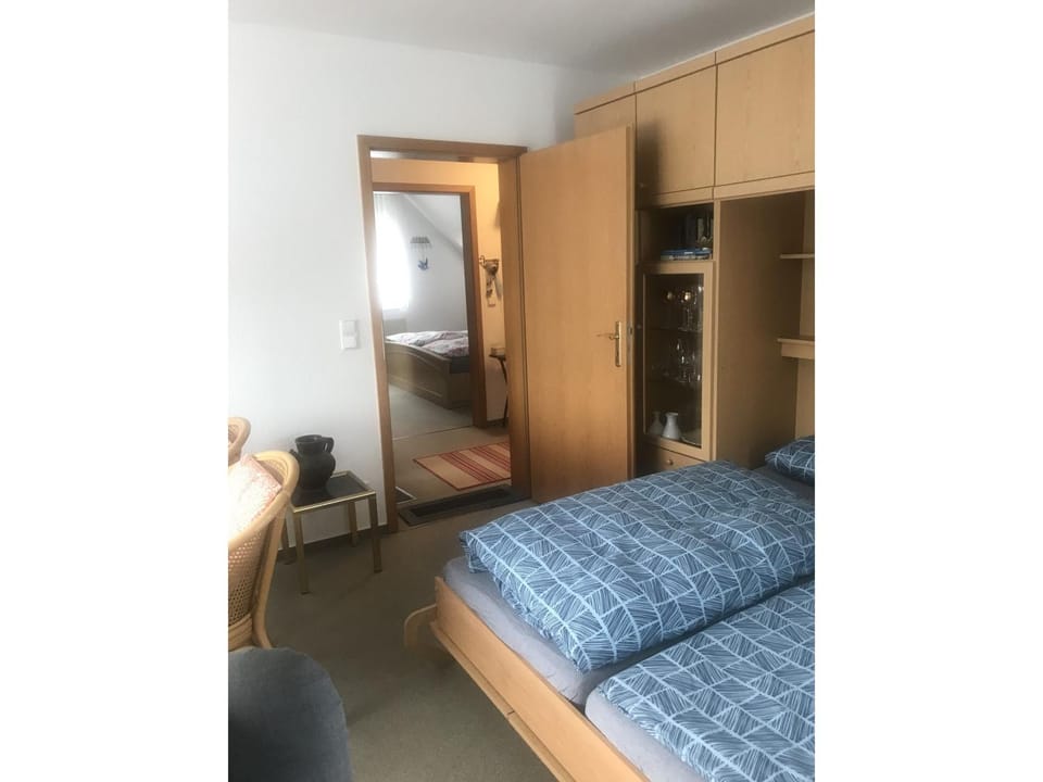 Bed, Living room, Photo of the whole room