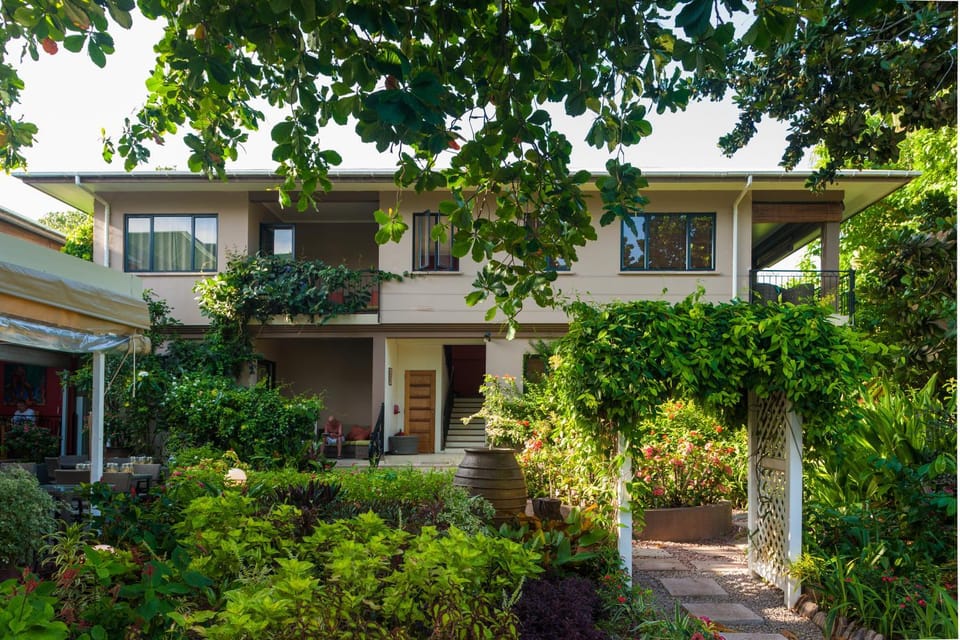 Property building, Garden