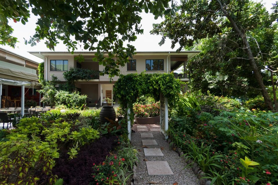 Property building, Garden
