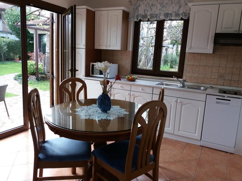 Kitchen or kitchenette, Dining area