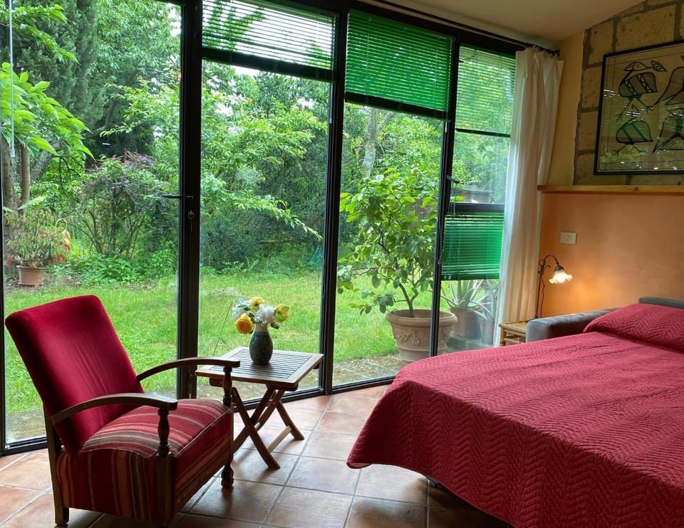 Spring, Bed, Garden, Bedroom