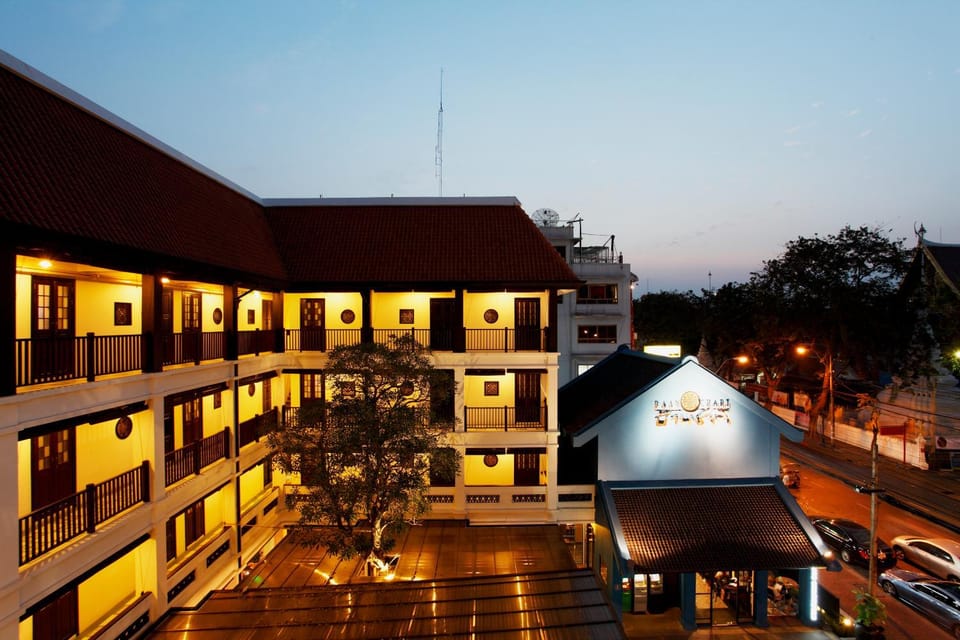 Property building, Night