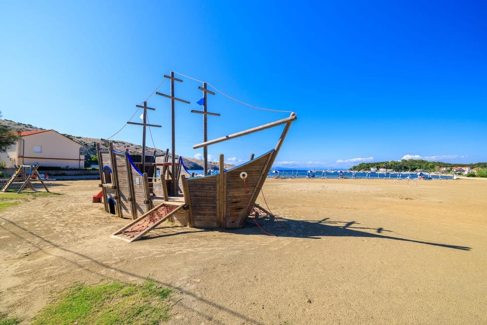 Children play ground, Beach