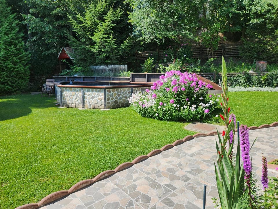 Natural landscape, Garden, Garden view