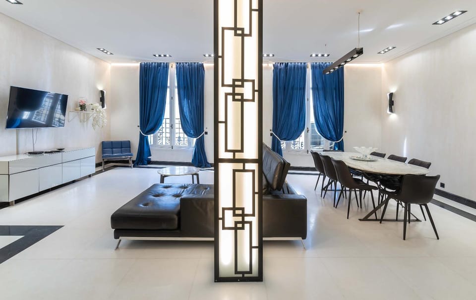 110 m2 golden square, renovated, 20metres croisette, parking private Apartment in Cannes