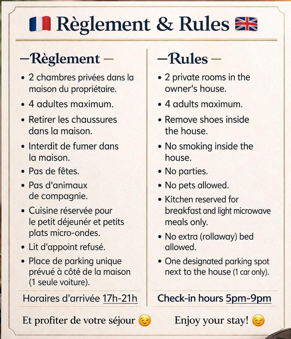 B&B Chambre cosy sur la route des vins Vacation rental in Grand Est
