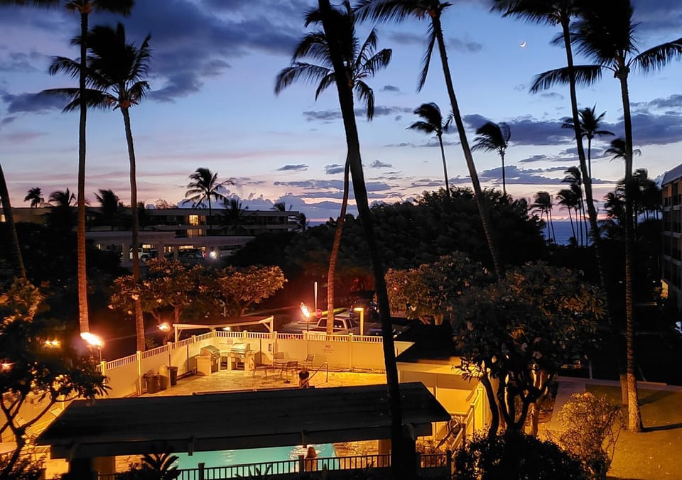 Pool view, Sea view