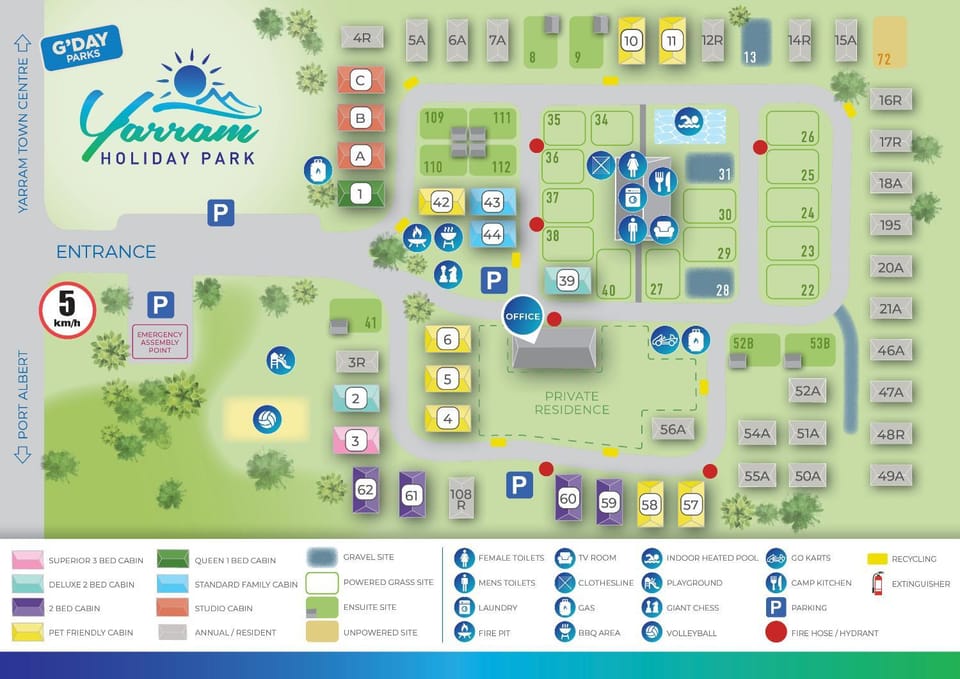 Yarram Holiday Park Campground/ 
RV Resort in Victoria