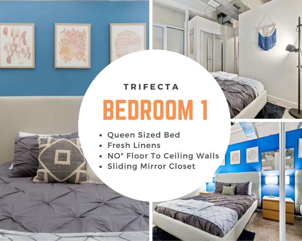 Trifecta 2BR Modern & Spacious Superhost Apartment in Durham