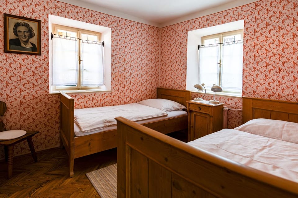 House, Garden and a Green Cat House in Bled