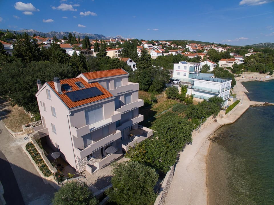 Property building, Bird's eye view, Beach, Sea view